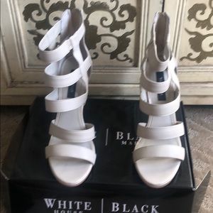 Strappy Heels, Beige, by WHBM